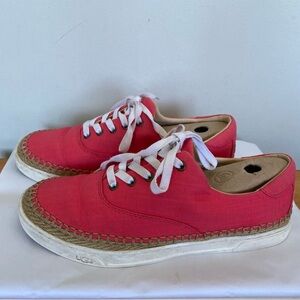 UGG sneaker espadrilles combo “Eyan II” FUSHIA pink Women’s Size 9